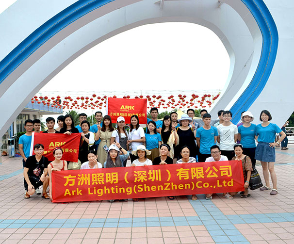 Arkshine company Yangjiang trip