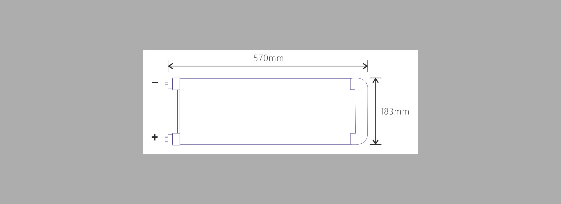 U Shape LED tube