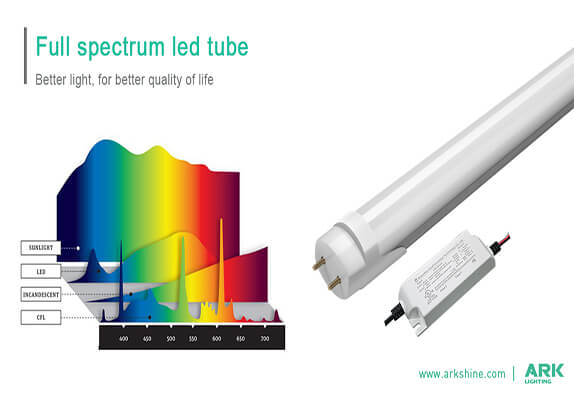 Smart full-spectrum led tube light | arkshine.com
