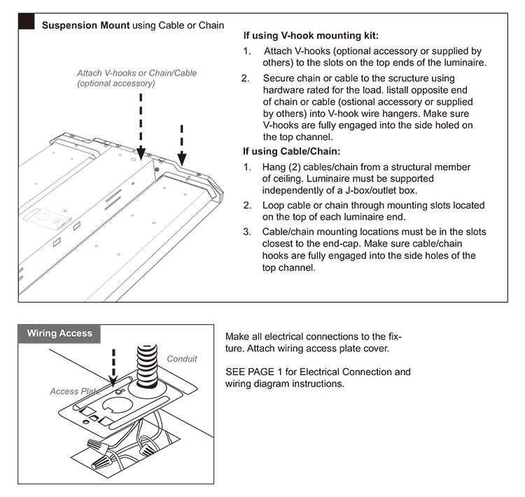 linear high bay install guide