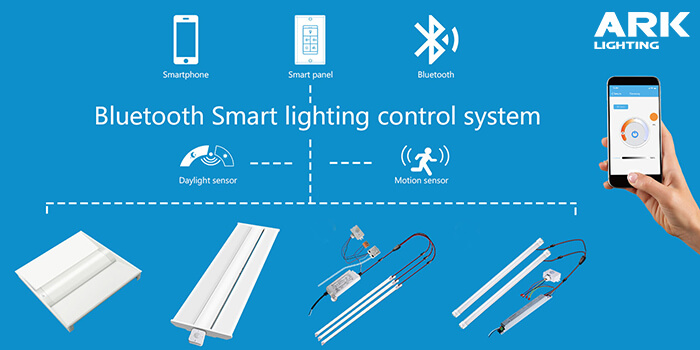 Tunable white led troffer light