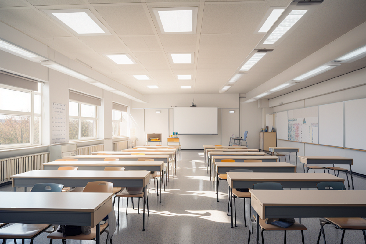 Smart Lighting Control in School