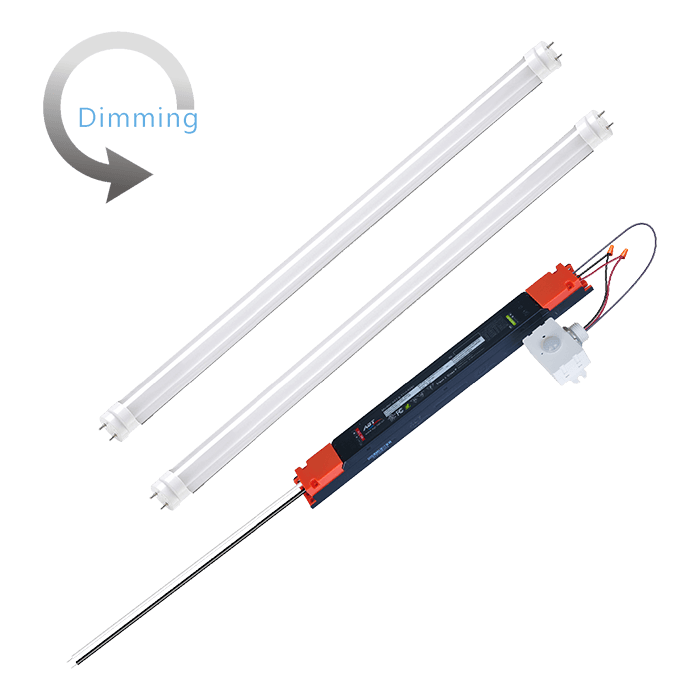 dimmable t8 led tube lights with motion & daylight sensor, bluetooth smart lighting control